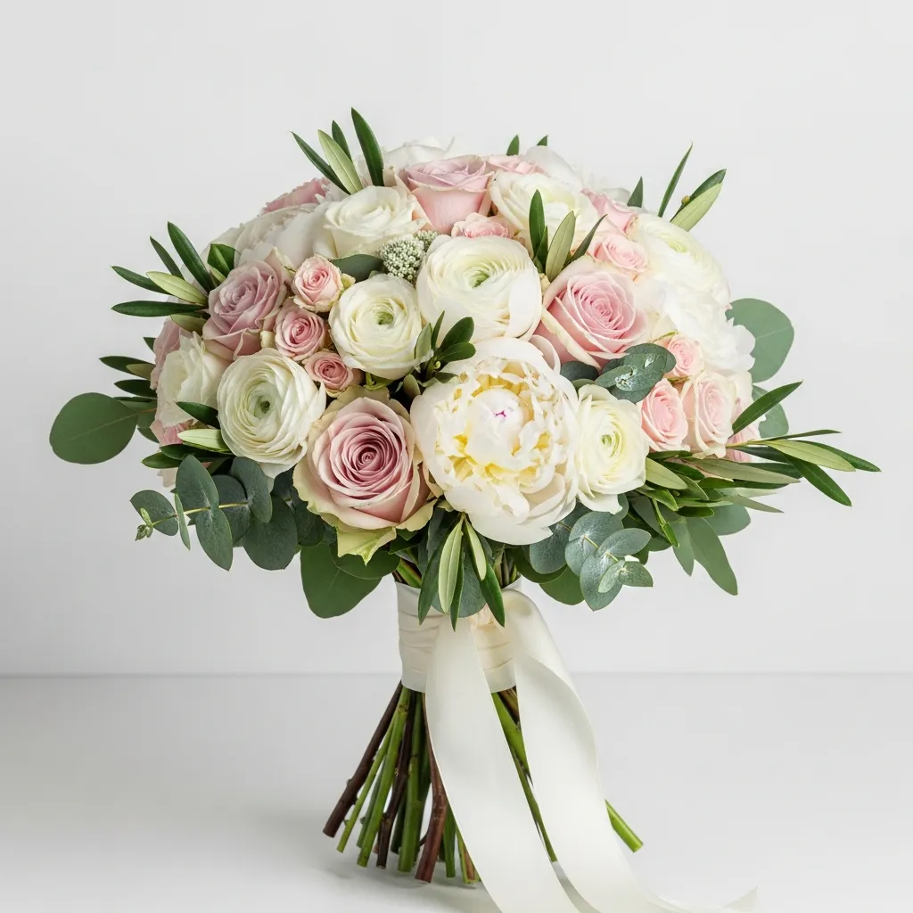 Elegant wedding bouquet arrangement